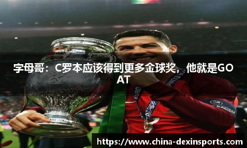 字母哥：C罗本应该得到更多金球奖，他就是GOAT